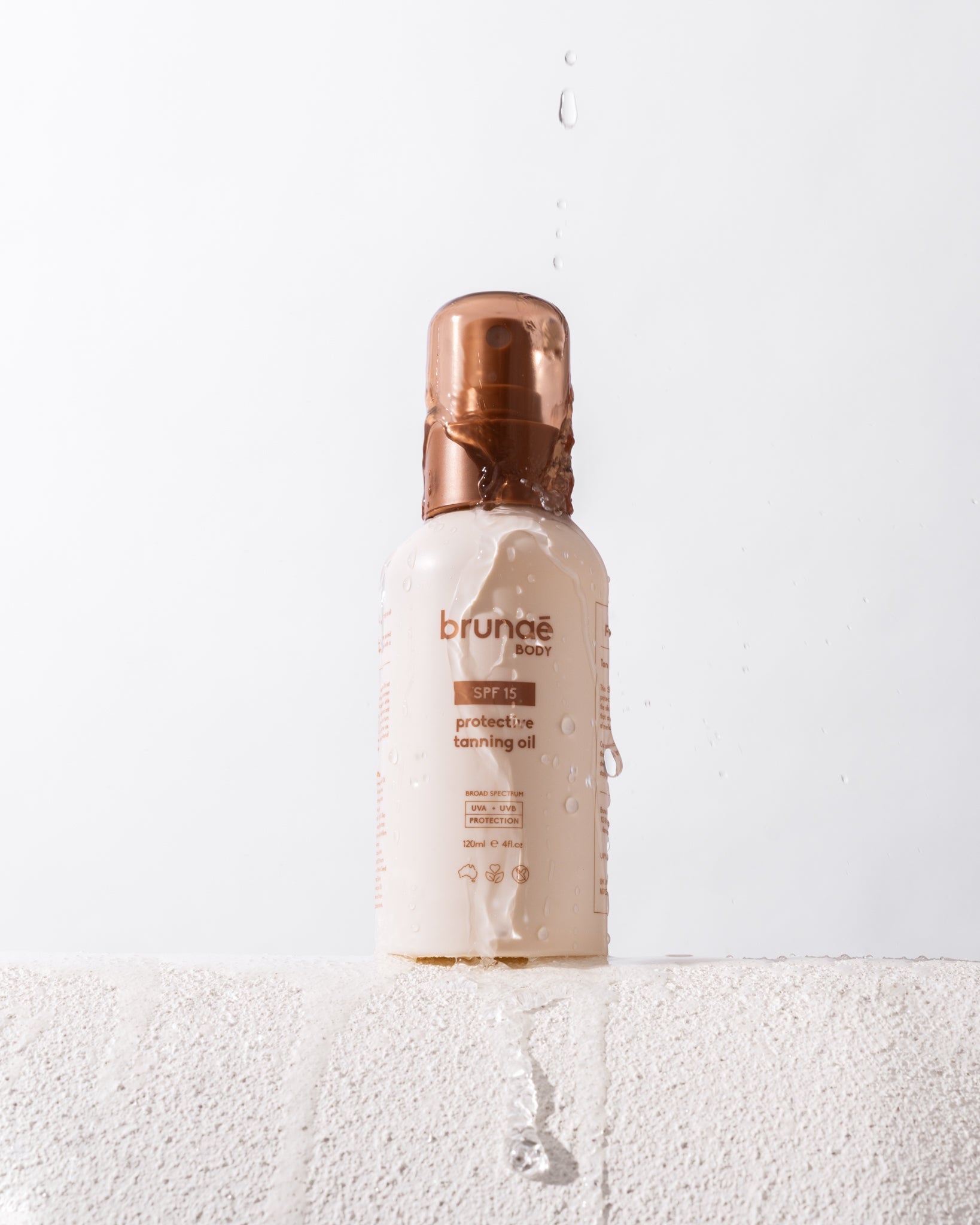 Huile de bronzage protectrice SPF 15