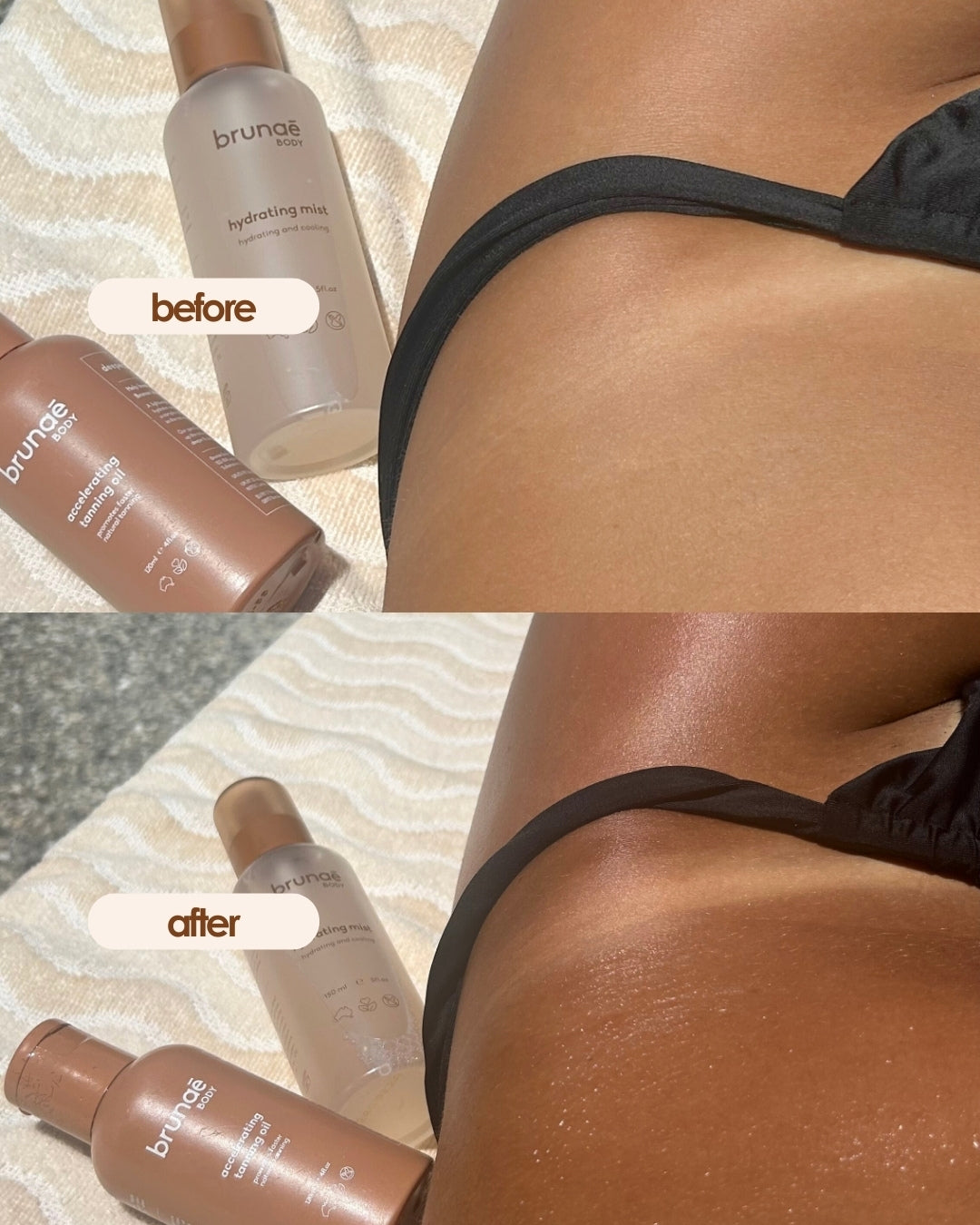 Accelerating Tanning Oil